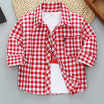 Plaid Long Sleeve Shirt