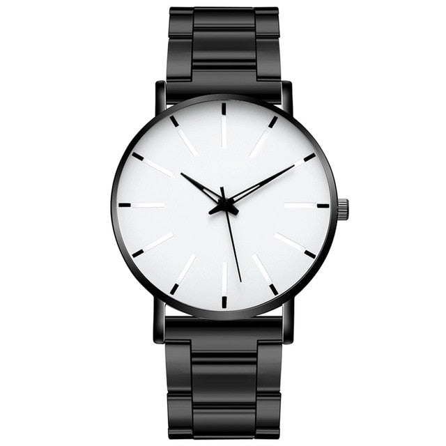 Simple Fashion Stainless Steel Quartz Watch