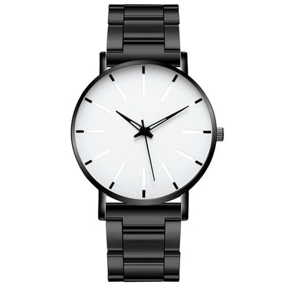Simple Fashion Stainless Steel Quartz Watch