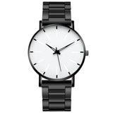 Simple Fashion Stainless Steel Quartz Watch