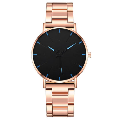 Simple Fashion Stainless Steel Quartz Watch