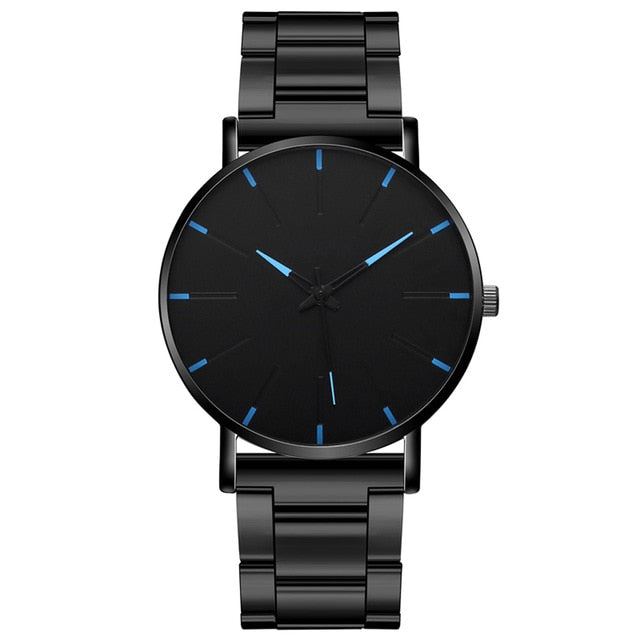 Simple Fashion Stainless Steel Quartz Watch
