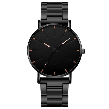 Simple Fashion Stainless Steel Quartz Watch
