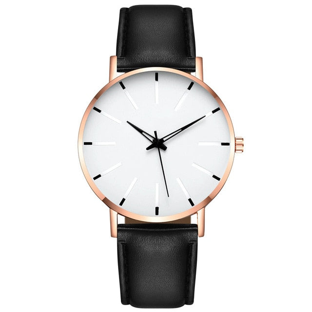 Simple Fashion Stainless Steel Quartz Watch