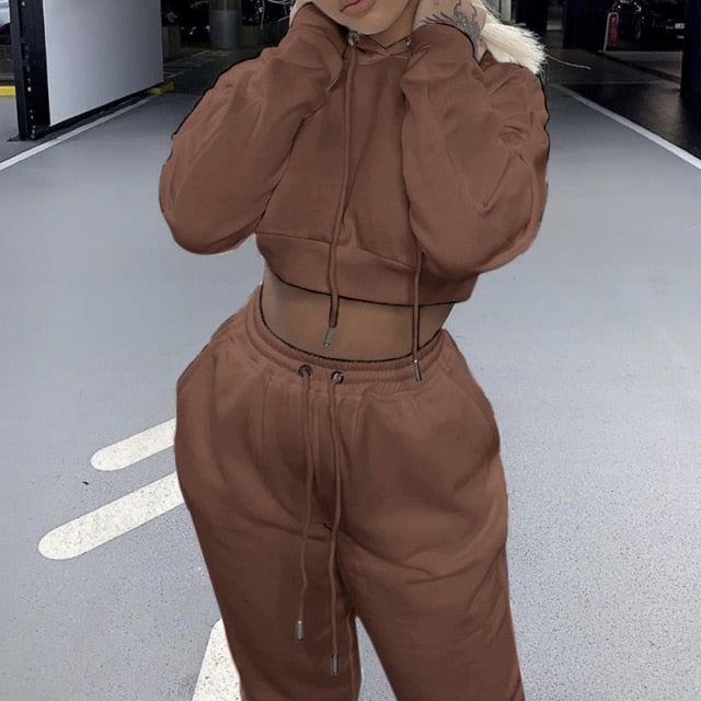 2 Piece Fashion Jogging Suit