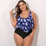 Plus Size Multi-Color Bikini Set