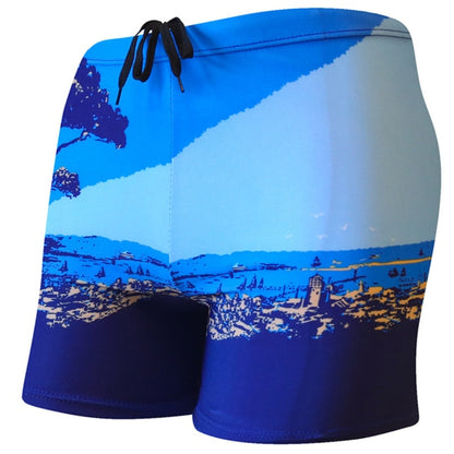 Men's Multi Print Beach Shorts