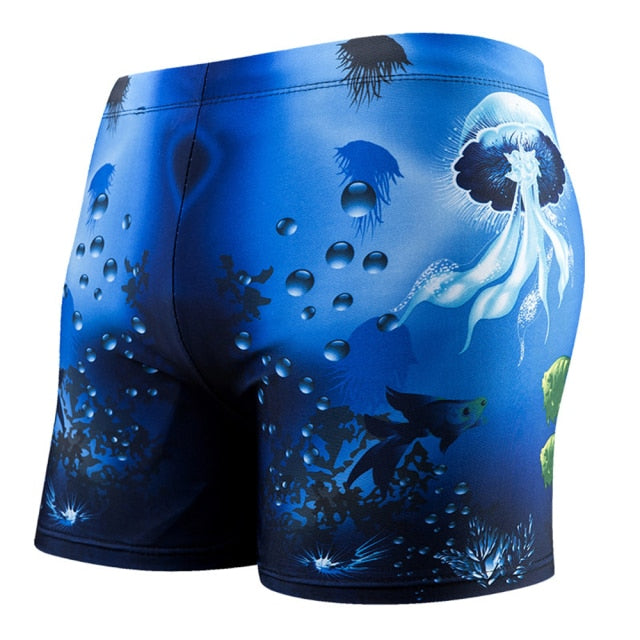 Men's Multi Print Beach Shorts