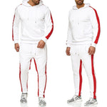 Men's Hoodie Tracksuit - Fleece Jogging Pullover - S - 5XL