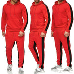 Men's Hoodie Tracksuit - Fleece Jogging Pullover - S - 5XL