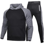 Men's Hoodie Tracksuit - Fleece Jogging Pullover - S - 5XL