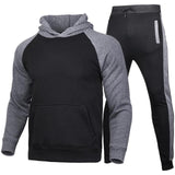 Men's Hoodie Tracksuit - Fleece Jogging Pullover - S - 5XL