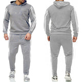 Men's Hoodie Tracksuit - Fleece Jogging Pullover - S - 5XL