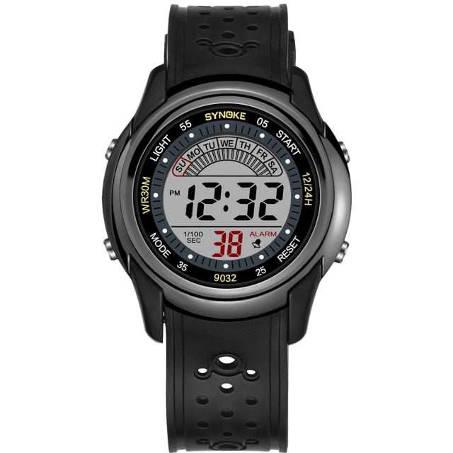 Digital Waterproof Alarm Designer Watch