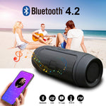 Outdoor Waterproof Portable Mini Bluetooth Speaker With Radio Aux Support