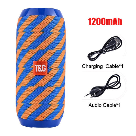 Portable Bluetooth 3D Surround Sound Speaker System