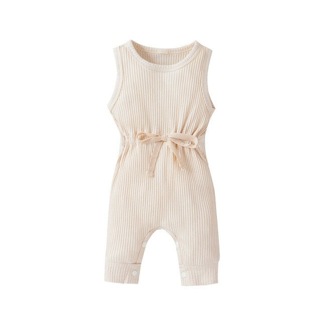 Newborn Cotton Ribbed Romper