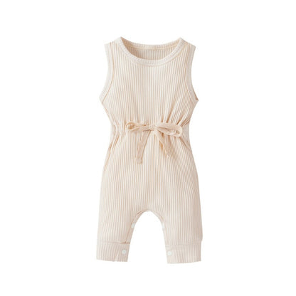 Newborn Cotton Ribbed Romper