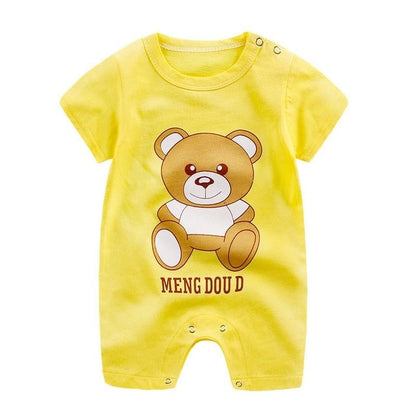 Colorful Baby Short Sleeve Romper