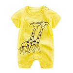 Colorful Baby Short Sleeve Romper