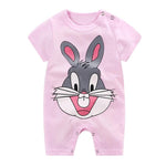 Colorful Baby Short Sleeve Romper