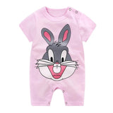 Colorful Baby Short Sleeve Romper