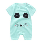 Colorful Baby Short Sleeve Romper