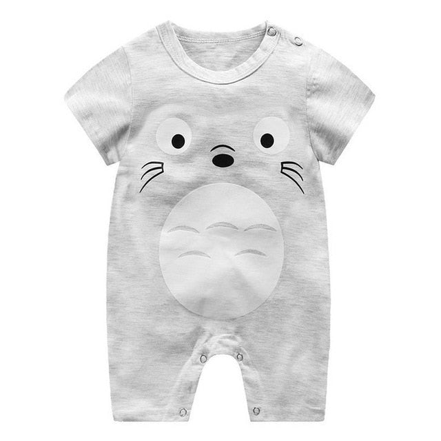 Colorful Baby Short Sleeve Romper