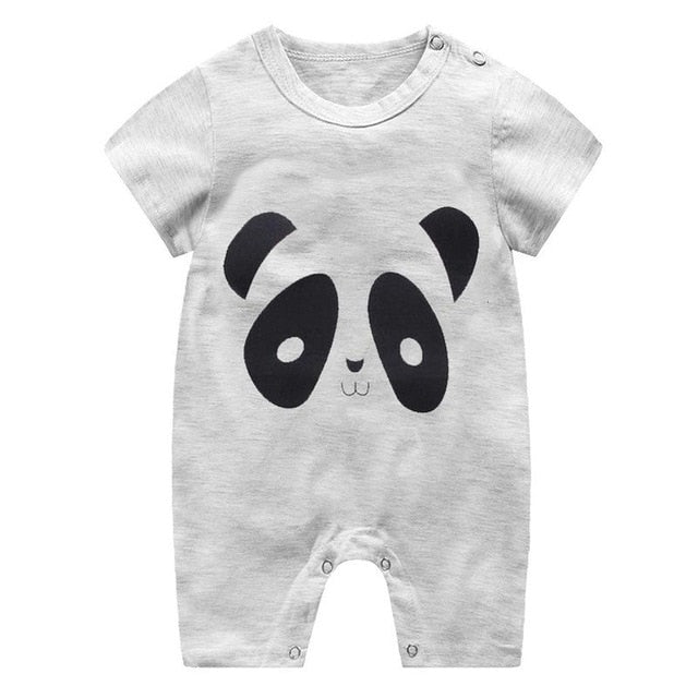 Colorful Baby Short Sleeve Romper