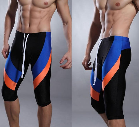 Men's swimming trunks swimming trunks Fitness swimwear long