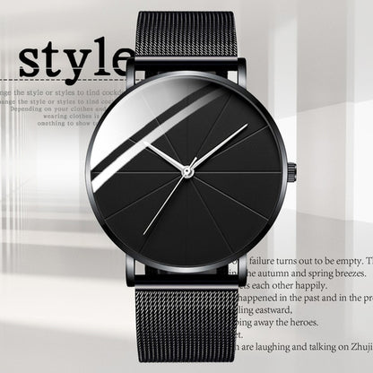 Ultra Thin Stainless Steel Mesh Belt Watch