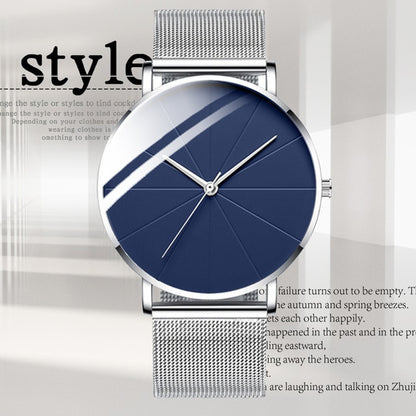 Ultra Thin Stainless Steel Mesh Belt Watch