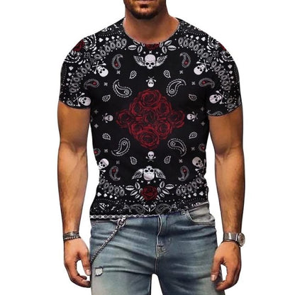 Abstract Print T-Shirt