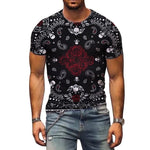 Abstract Print T-Shirt
