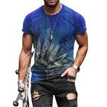 Abstract Print T-Shirt