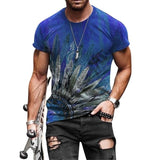 Abstract Print T-Shirt