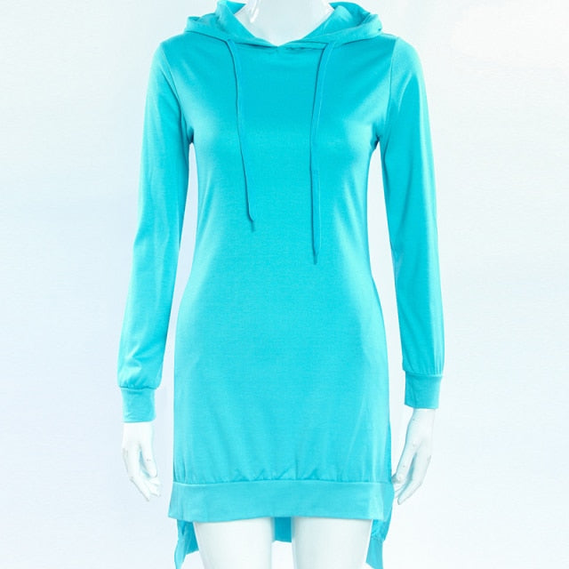 Long Sleeve Dress Hoodie