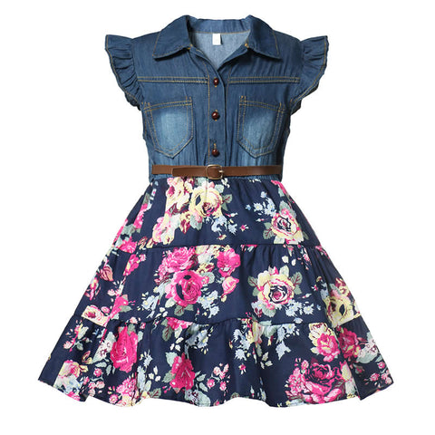 Casual Princess Floral Summer Dress