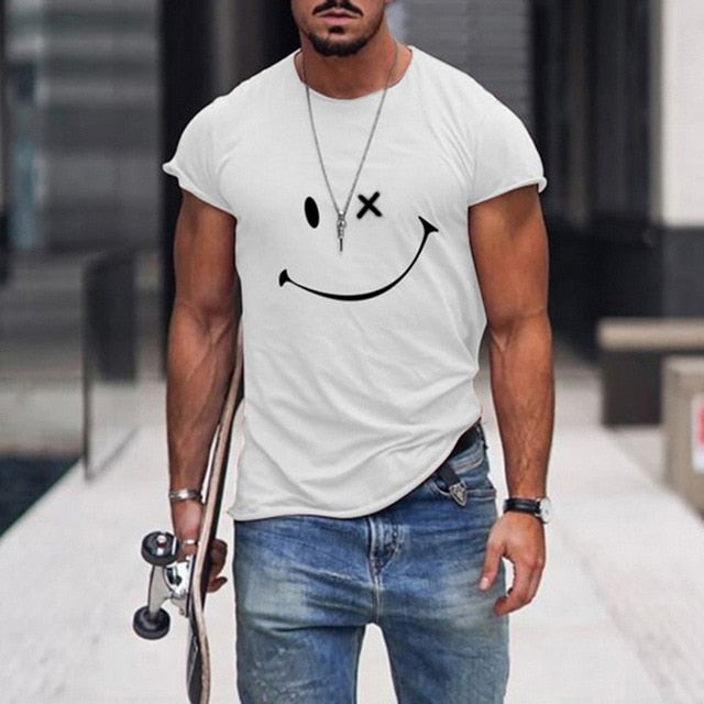 Abstract Print T-Shirt