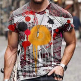 Abstract Print T-Shirt