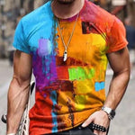 Abstract Print T-Shirt