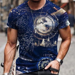 Abstract Print T-Shirt