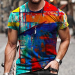 Abstract Print T-Shirt