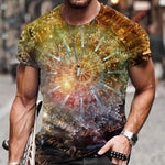 Abstract Print T-Shirt