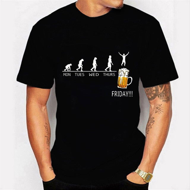 Beer Friday Funny Graphic T-Shirt