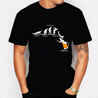 Beer Friday Funny Graphic T-Shirt