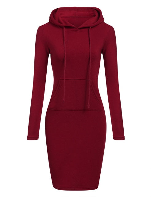 Hoodie Sweater Dress