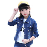 Butterfly Embroidery Denim Jacket