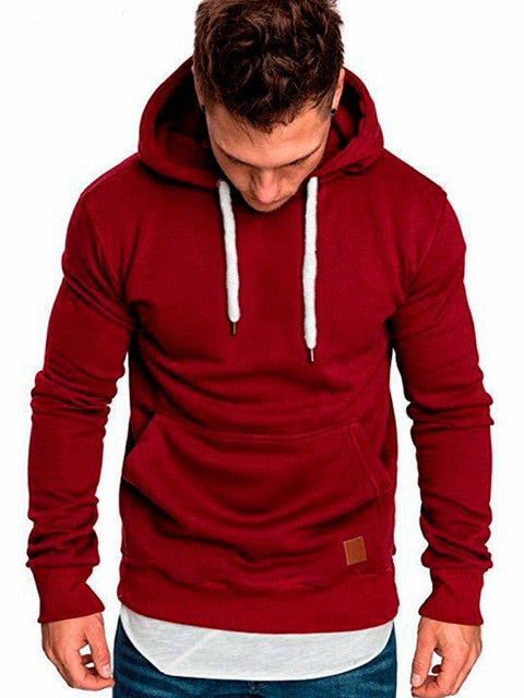 Mens Sweat shirt Long Sleeve Hoodies Top Boy