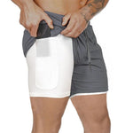 Men's Beach Shorts with Phone Pocket